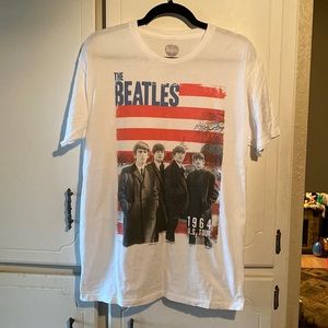 The Beatles 1964 tour white tshirt